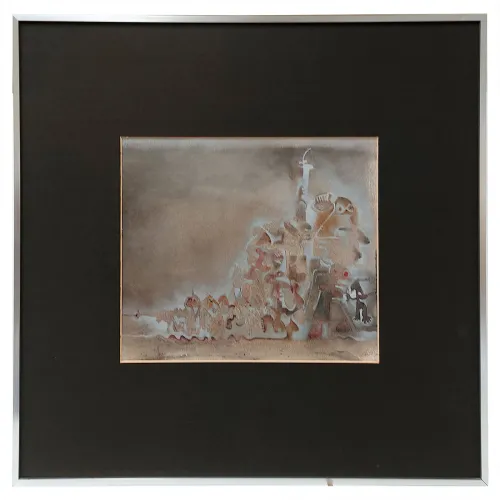 Kunstwerken van de kunstenares Monique Muylaert